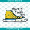 Los Angeles Rams Chucks And Pearls 2022 Svg, Sport Svg, Los Angeles Rams Svg, Rams Svg, Rams Shoes Svg, Rams Sneakers Svg, Nfl Shoes Svg