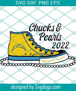 Los Angeles Chargers Chucks And Pearls 2022 Svg, Sport Svg, Los Angeles Chargers Svg, Chargers Svg, Chargers Shoes Svg, Chargers Sneakers Svg