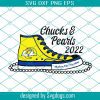 Los Angeles Chargers Chucks And Pearls 2022 Svg, Sport Svg, Los Angeles Chargers Svg, Chargers Svg, Chargers Shoes Svg, Chargers Sneakers Svg