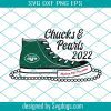 Philadelphia Eagles Chucks And Pearls 2022 Svg, Sport Svg, Philadelphia Eagles Svg, Eagles Svg, Eagles Shoes Svg, Eagles Sneakers Svg, Nfl Shoes Svg