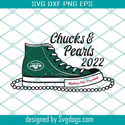 New York Jets Chucks And Pearls 2022 Svg, Sport Svg, New York Jets Svg, Jets Svg, Jets Shoes Svg, Jets Sneakers Svg, Nfl Shoes Svg, Jets Chucks Converse Svg, Jets Chucks Svg