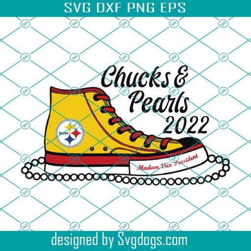 Pittsburgh Steelers Chucks And Pearls 2022 Svg, Sport Svg, Pittsburgh Steelers Svg, Steelers Svg, Steelers Shoes Svg, Steelers Sneakers Svg