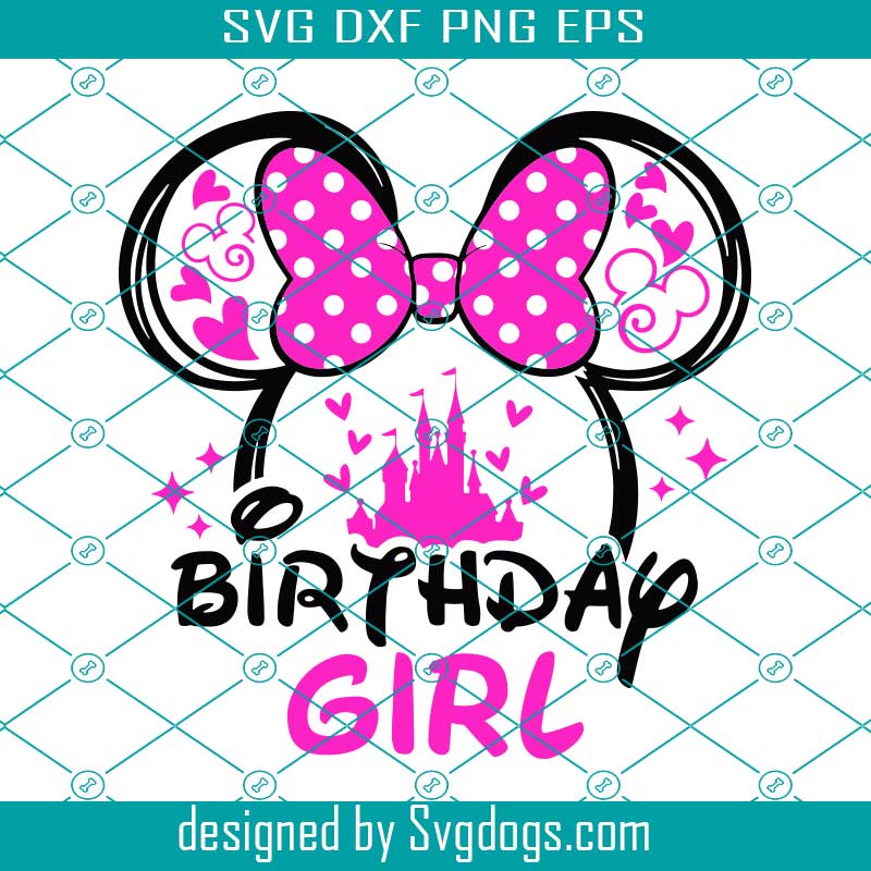 Birthday Girl Svg, Mini Birthday Svg , Birthday Princess Svg, Mickey Svg