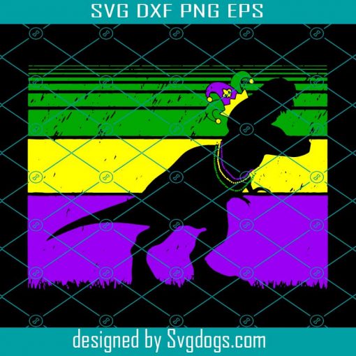 Mardi Gras Dinosaur Svg, Mardi Gras Day Svg, Mardi Gras Svg