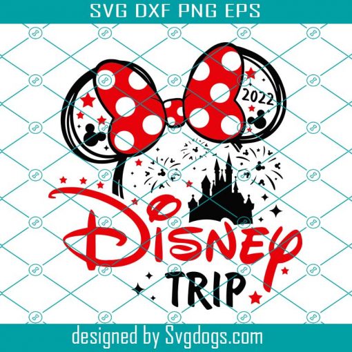 Mini Trip To Castle Svg, Birthday Svg, Mouse Ears Svg, Birthday Girl Svg, My First Trip Svg