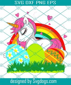Unicorn Easter Eggs Idea Cute Gifts Svg, Easter Day Svg, Easter Svg, Unicorn Svg