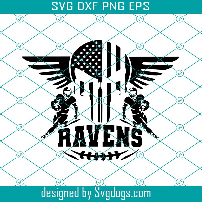 Baltimore Ravens Skull svg,eps,dxf,png file , digital download – lasoniansvg