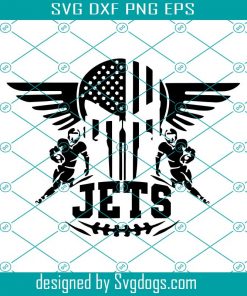 New York Jets Logo Svg, Sport Svg, Jets Svg