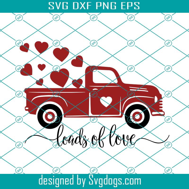 Valentines Red Truck Svg, Valentines Vintage Truck Svg, Valentines Svg Valentines Red Truck Svg, Valentines Vintage Truck Svg, Valentines Svg