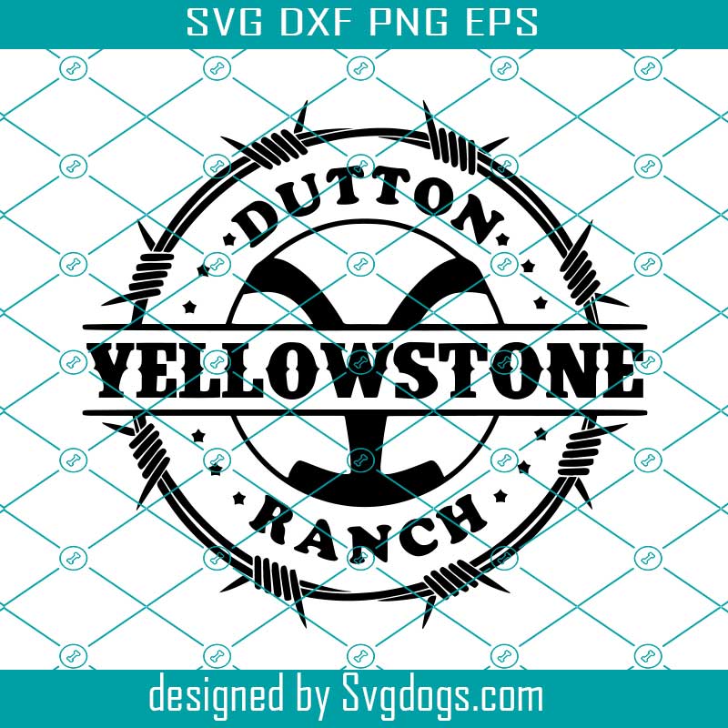 Yellowstone Dutton Ranch Svg, Yellowstone Svg