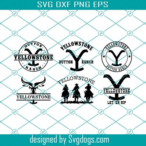 Yellowstone Svg Bundle, Yellowstone Svg, Dutton Ranch Svg, Yellowstone Dutton Ranch Svg