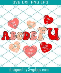 Abcdefu Svg, Funny Valentine Abcdefu Svg, Funny Valentine's Day Abcdefu Svg