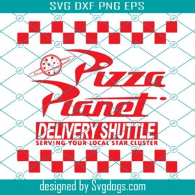 Pizza Planet Svg, Toy Story Pixar Logo Svg, Pizza Svg, Logo Svg