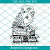 Owl On Textbooks Svg. Wizard Svg, BFF Svg, Best Friends Svg. Book Reading Magic Svg, Bookish Svg, Reader Svg, Teacher Svg