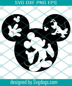 Mickey Svg, Mickey Mouse Svg, Disney Svg