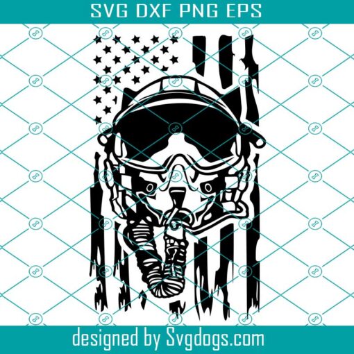 US Fighter Pilot Svg, USA Pilot Svg, American Fighter Svg