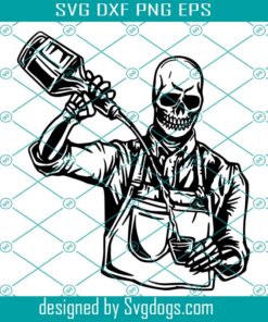 Skeleton Bartender Svg, Alcoholic Drinks Cafe Club Party Svg, Skeleton Svg, Cafe Svg