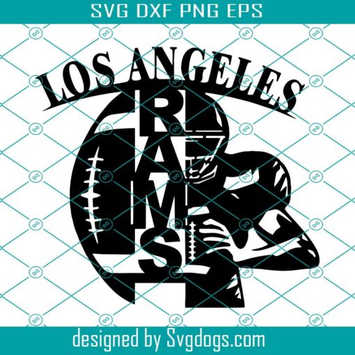 Los Angeles Rams Svg File, Football  Svg, For Cnc Laser Plasma Cricut Cutter Machines Or Printing On Metal Plywood Mug Paper Vinyl Svg