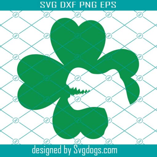 Dinosaur Shamrock Svg, St Patricks Day Dinosaur Svg, Dino Shamrock Shirt Svg, St Pat Trex Svg, Trex St Pattys Day Svg, T-Rex Svg, Trex Head Svg