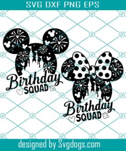 Disneyland Birthday Svg, Mickey Mouse Birthday Svg, World Svg, Mickey Outline Svg