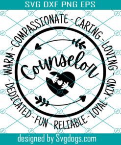 Counselor Svg,  School Counselor Svg, Coworker Svg,  Back to School Svg, Teacher Svg