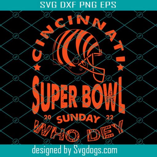 Cincinnati Superbowl Svg, Bengals Svg, Bengals Football Svg, Cincinnati Bengals Svg, American Football Svg