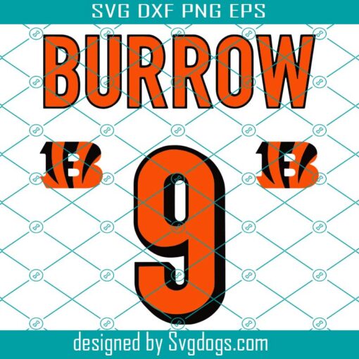 Cincinnatti Joe Jersey Number Svg, Cincinnati Superbowl Svg, Bengals Svg, Bengals Football Svg