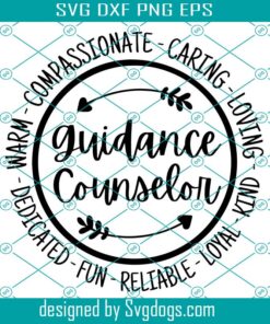 Guidance Counselor Svg, School Counselor Svg, Counselor Svg
