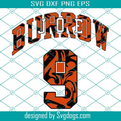 Joe Burrow Bengals Svg, Cincinnati Svg, Ja’marr Chase Svg, Bengals Svg