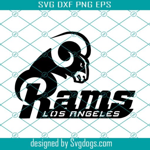 Los Angeles Rams Svg, Football Svg, For Cnc Laser Plasma Cricut Glowforge Svg, Metal Plywood Paper Tshirt Vinyl Svg