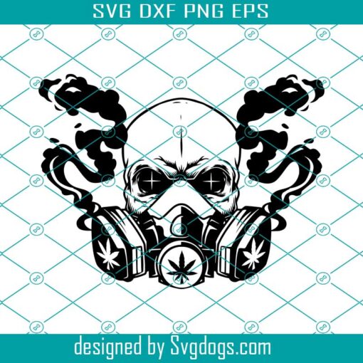 Weed Skull Svg, Weed Svg, Joint Svg, Weed Stencil Svg, 420 Svg, Cannabis Svg, Marijuana Svg