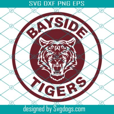 Bayside Tigers Svg, Saved By The Bell Svg, Saved By The Bell Logo Font Svg