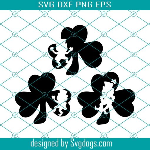 Shamrock Svg, Clover Svg,  Leprechaun Svg, St Pattys Svg, Shamrock Svg, Leprechaun Svg, St Patricks Day Svg