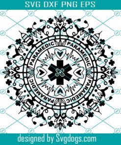 X-Ray Tech Mandala Svg, Paramedic Clipart Svg, Mandala Svg, Medical Mandala Svg, Hand Drawn Mandala Svg