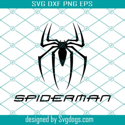 Spideaman Svg, Layered Item Svg, Spider-Man Jumps Up Shooting Threads ...