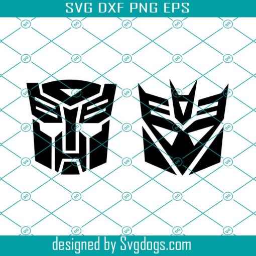 Transformers Svg, Autobot Svg File, Decepticon Svg, Movie Svg, Mask Svg