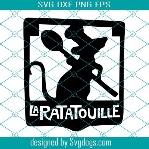 La Ratatouille Svg, Disney Inspired Remy Kitchen Decor Svg, Disney Ratatouille Svg, Ratatouille Svg