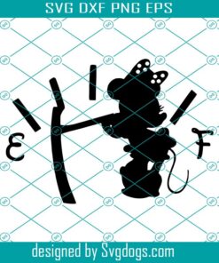 Minnie Mouse Gas Empty Svg, Minnie Svg, Disney Svg, Gas Svg