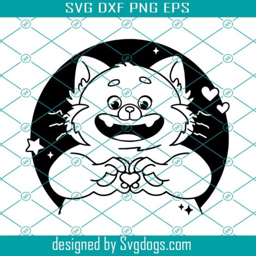 Turning Red SVG, Disneyland Ears Svg, Mickey Turning Red Mei Lee Svg, Mei Lee Svg