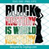 Black History Month Svg, Melanin Svg, Black History Month Afro Woman Svg