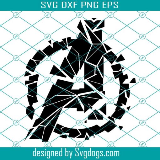 Avengers Logo Break Svg, Avengers Superheros Svg, Marvel Shirt Svg