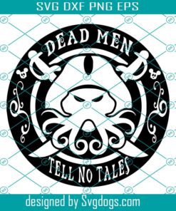 Pirates Of The Caribbean Svg, Dead Men Tell No Tales Svg, Halloween Svg, Skull Svg
