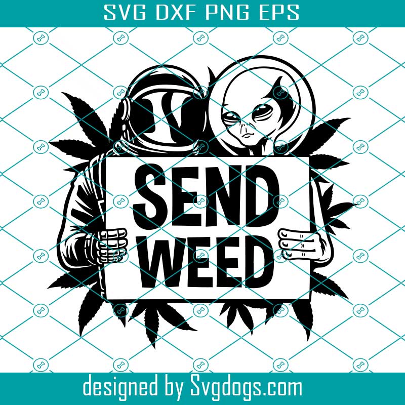 Weed Astronaut Svg -  Canada