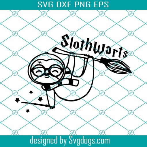 Slothwarts Svg, Disney Svg, Disneyland Svg, Baby Svg, Harry Potter Svg