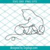 Its Fine Cat Svg, Funny Cat Svg, It’s Fine Im Fine Everything Is Fine Funny Cat Svg, Cat Svg
