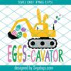 Eggs Cavator Svg, Easter Boy Svg, Easter Kids Shirt Svg Easter Bunny Svg, Happy Easter Svg