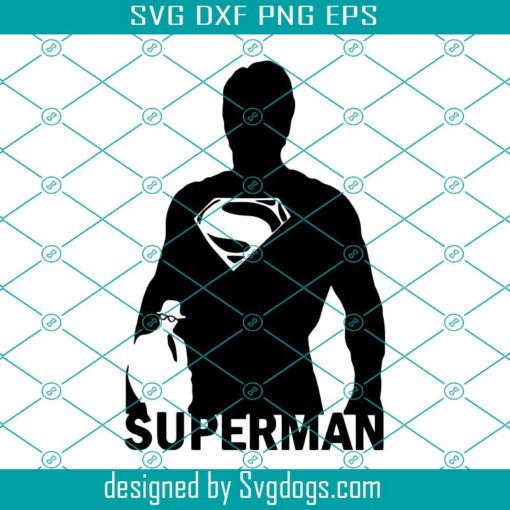 Superman Svg, Super Man Original Svg, Tattoo Svg, Super Man Svg