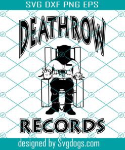 90s Rapper Deathrow Records Svg, 90s Rap Hip Hop Label 2pac Tupac Snoop Dr dre Svg