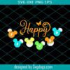 Mickey Mouse Easter Svg, Happy Easter Egg Mickey Svg, Disney Svg, Mickey With Easter Egg Svg