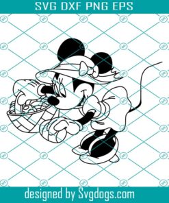 Minnie Mouse Easter Svg, Minnie Easter Svg, Minnie Svg, Minnie Mouse Svg, Mickey Mouse Svg